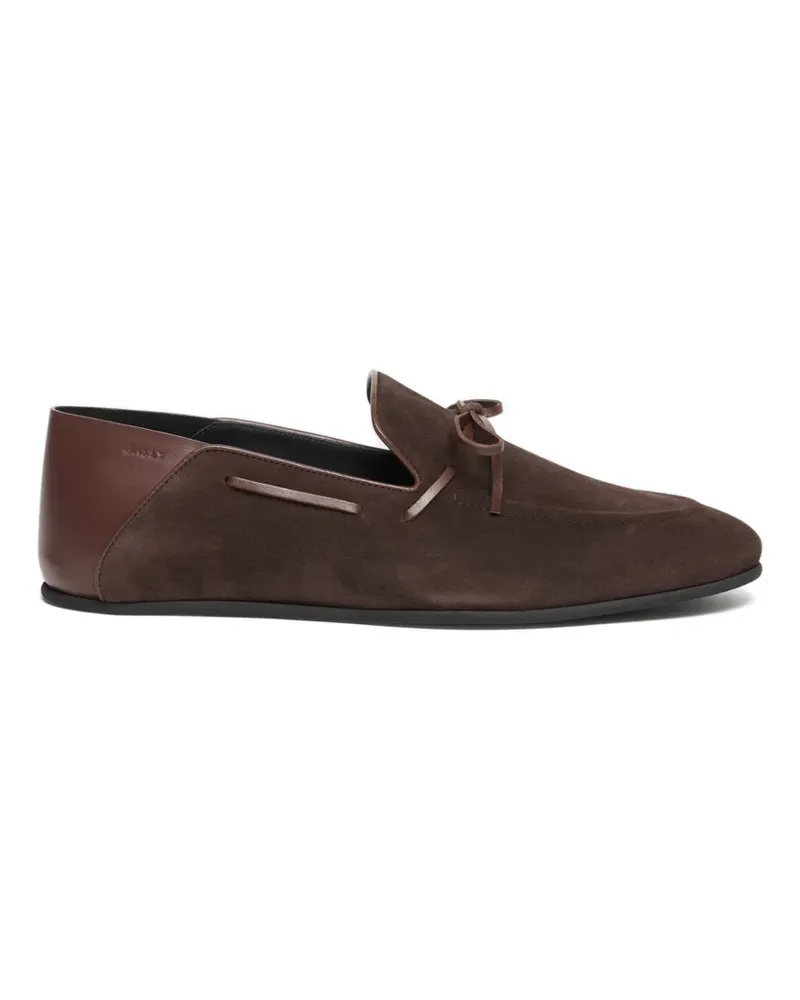 Bally Eclat suede boat shoes - Braun Braun