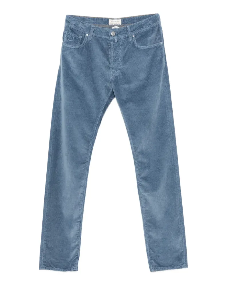 Jacob Cohën blue corduroy jeans - Blau Blau