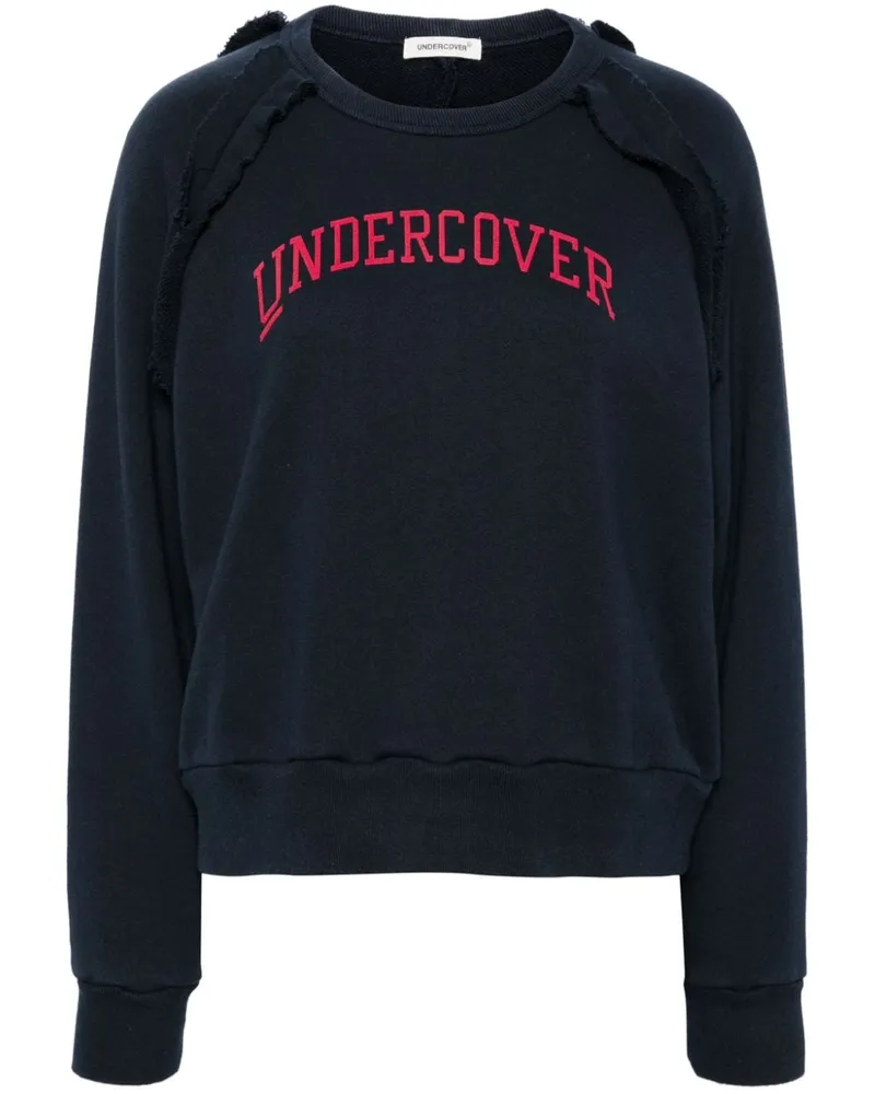 Undercover Sweatshirt mit Print Blau