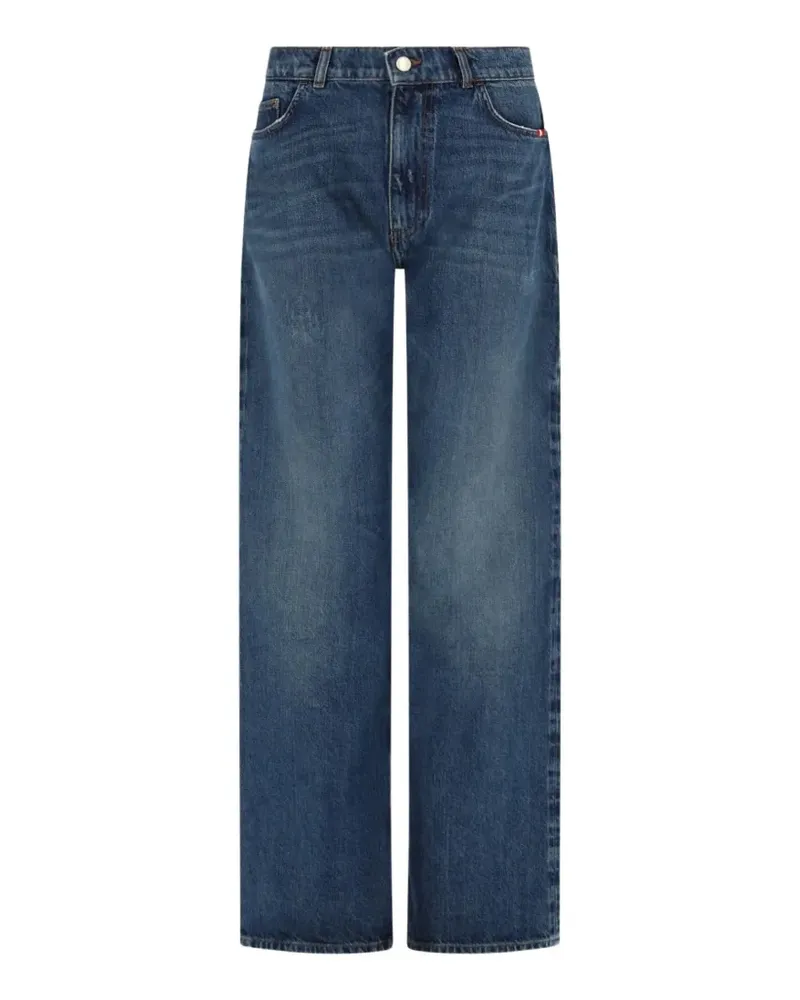 Amish Jenny Axel faded straight-leg jeans - Blau Blau