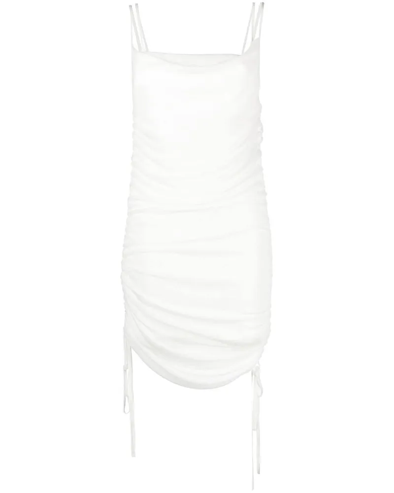 Dion Lee Semi-transparentes Minikleid - Weiß Weiß