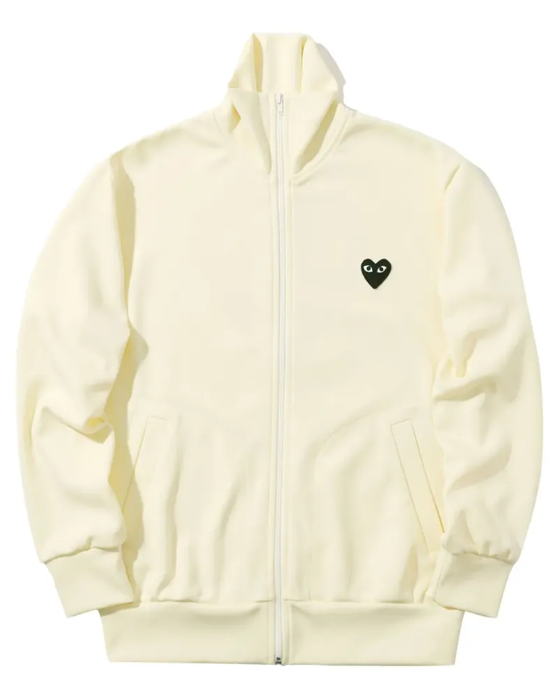 Comme des Garçons Sportjacke mit Herzmotiv - Nude Nude