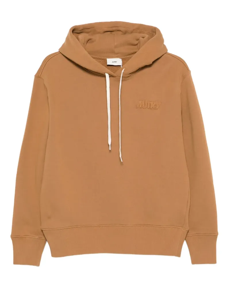 AUTRY Hoodie mit Logo-Stickerei - Braun Braun
