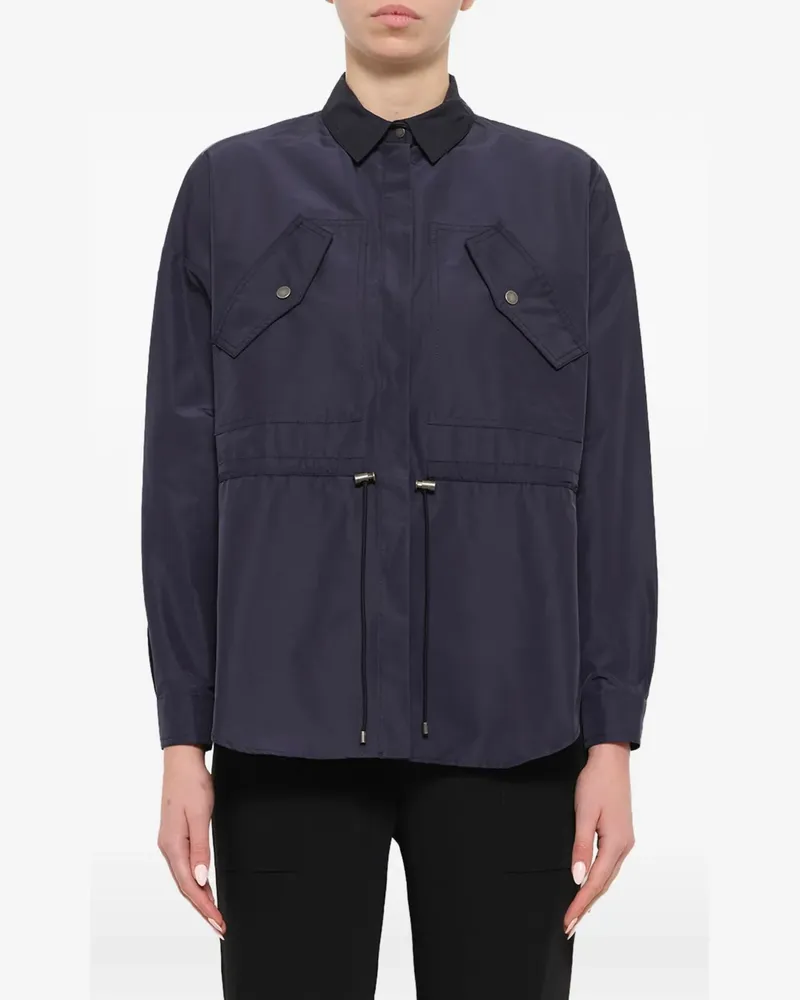 Kenzo Hemd mit Kordelzug - Blau Blau