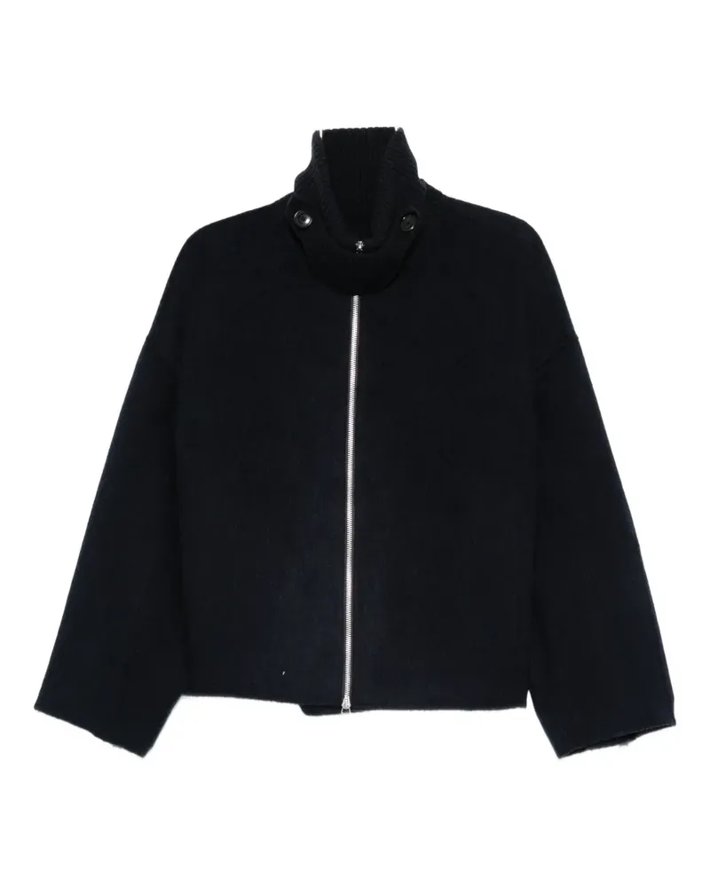 Proenza Schouler high-neck zip-up jacket - Schwarz Schwarz