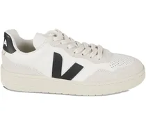 V-90 Sneakers mit Einsätzen - Weiß