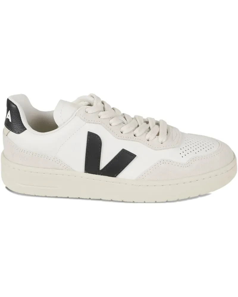 VEJA V-90 panelled sneakers - Weiß Weiß