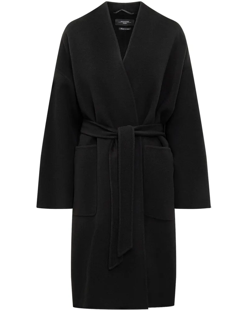 Max Mara Aris Mantel - Schwarz Schwarz
