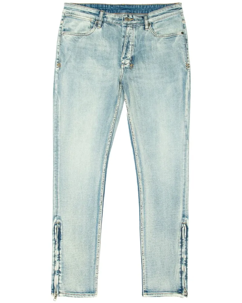 ksubi Van Winkle Chamber Skinny-Jeans Blau