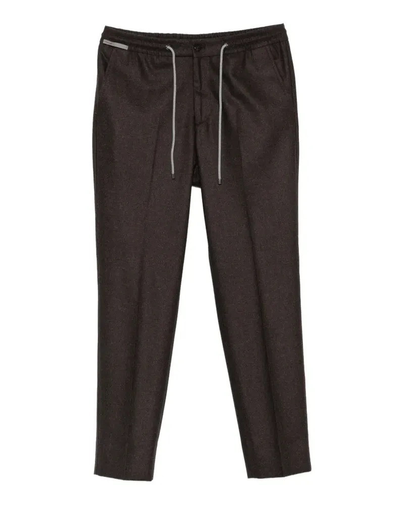 Corneliani Hose mit Kordelzug - Braun Braun