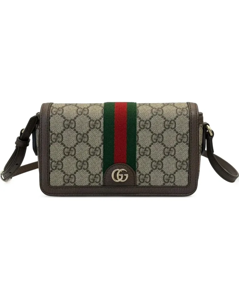 Gucci Mini Ophidia Schultertasche - Nude Nude