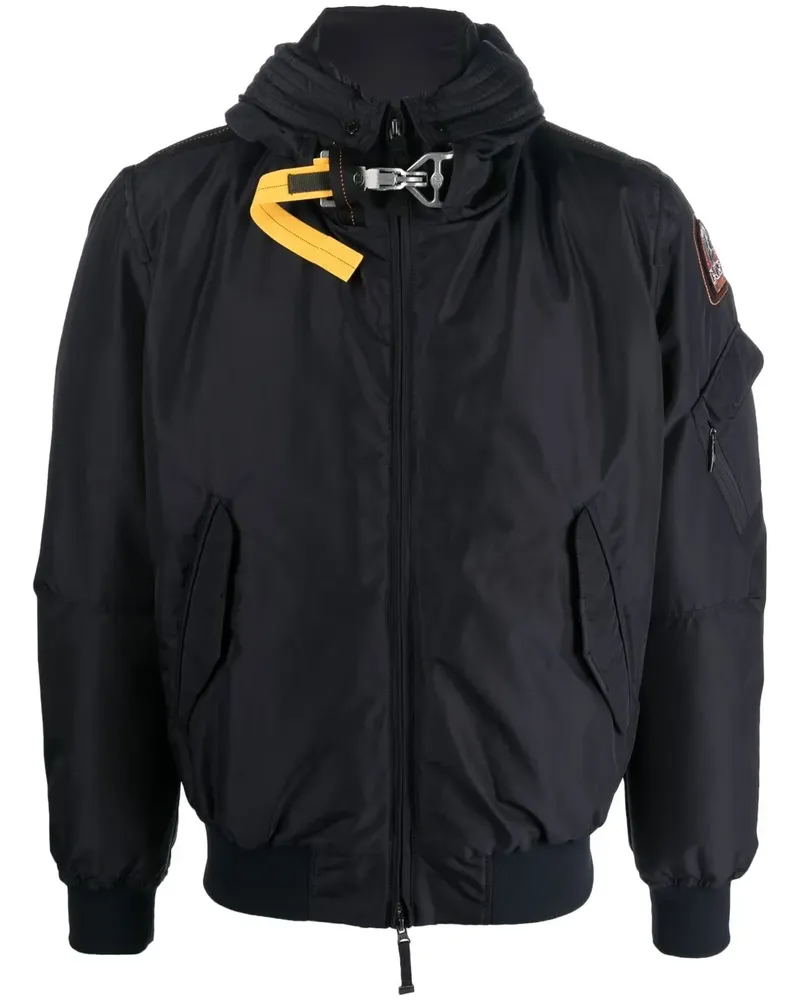 Parajumpers Leichte Bomberjacke mit Karabinerverschluss - Blau Blau