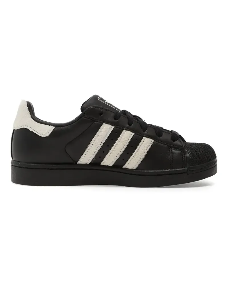 adidas stripes superstar sneakers - Schwarz Schwarz