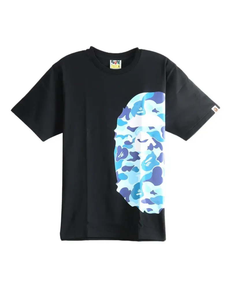 BAPE Sweatshirt mit Camouflage-Print - Schwarz Schwarz