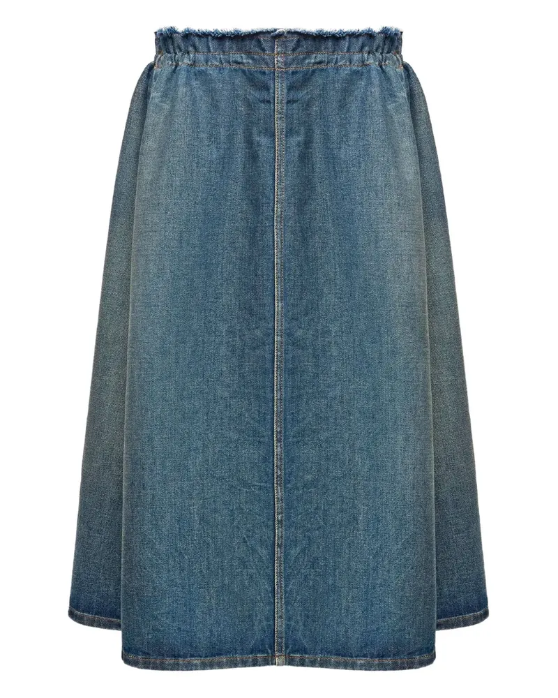 Maison Margiela Rock aus Denim - Blau Blau