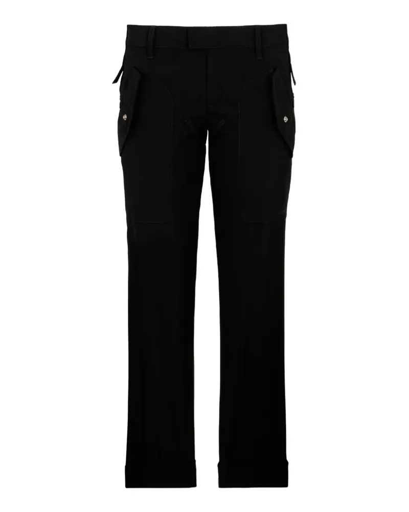 Dsquared2 Military Chic Jenna Hose - Schwarz Schwarz