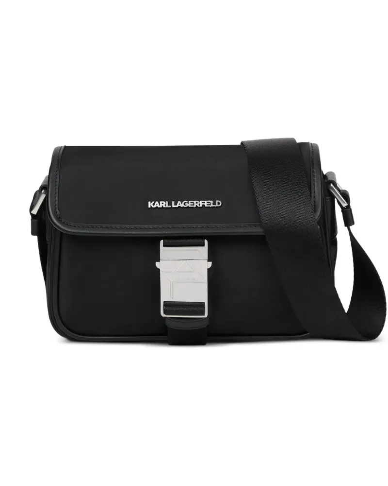 Karl Lagerfeld K/Nylon Kuriertasche - Schwarz Schwarz