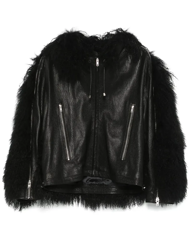Manokhi Jade Jacke - Schwarz Schwarz
