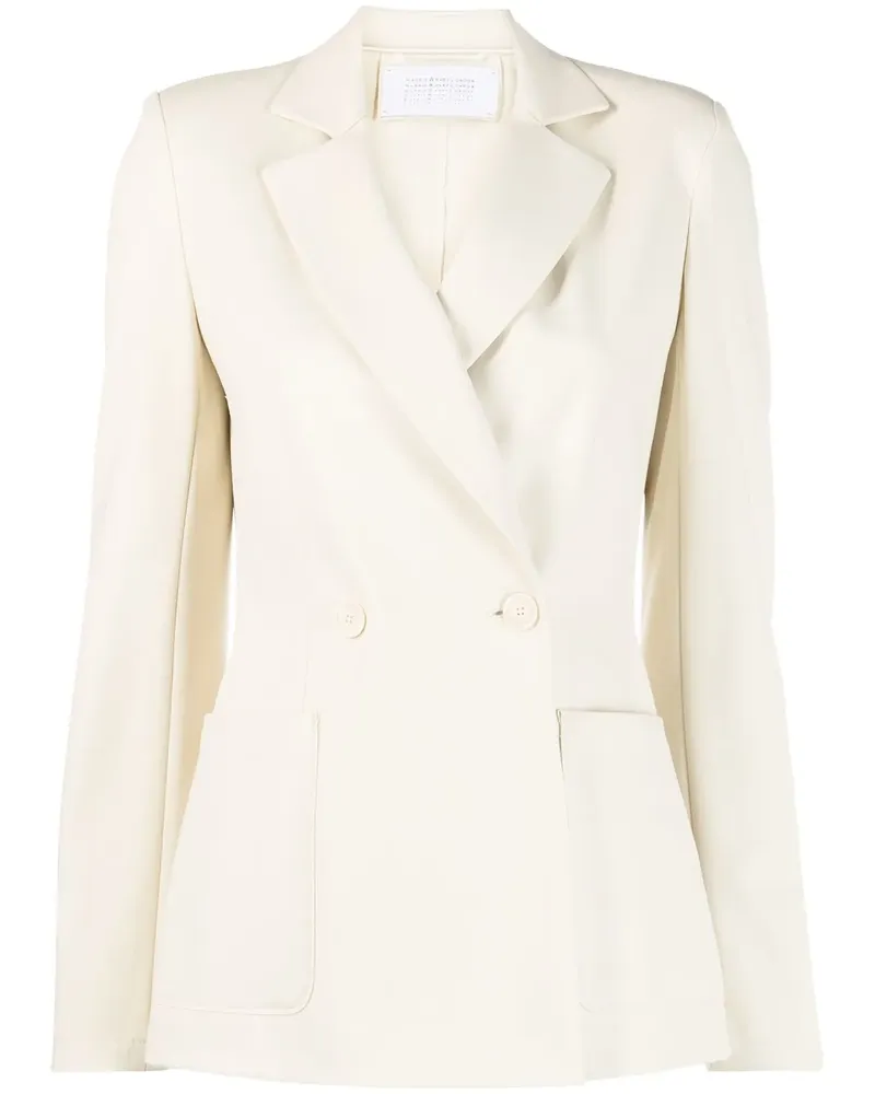 Harris Wharf London Doppelreihiger Blazer - Nude Nude