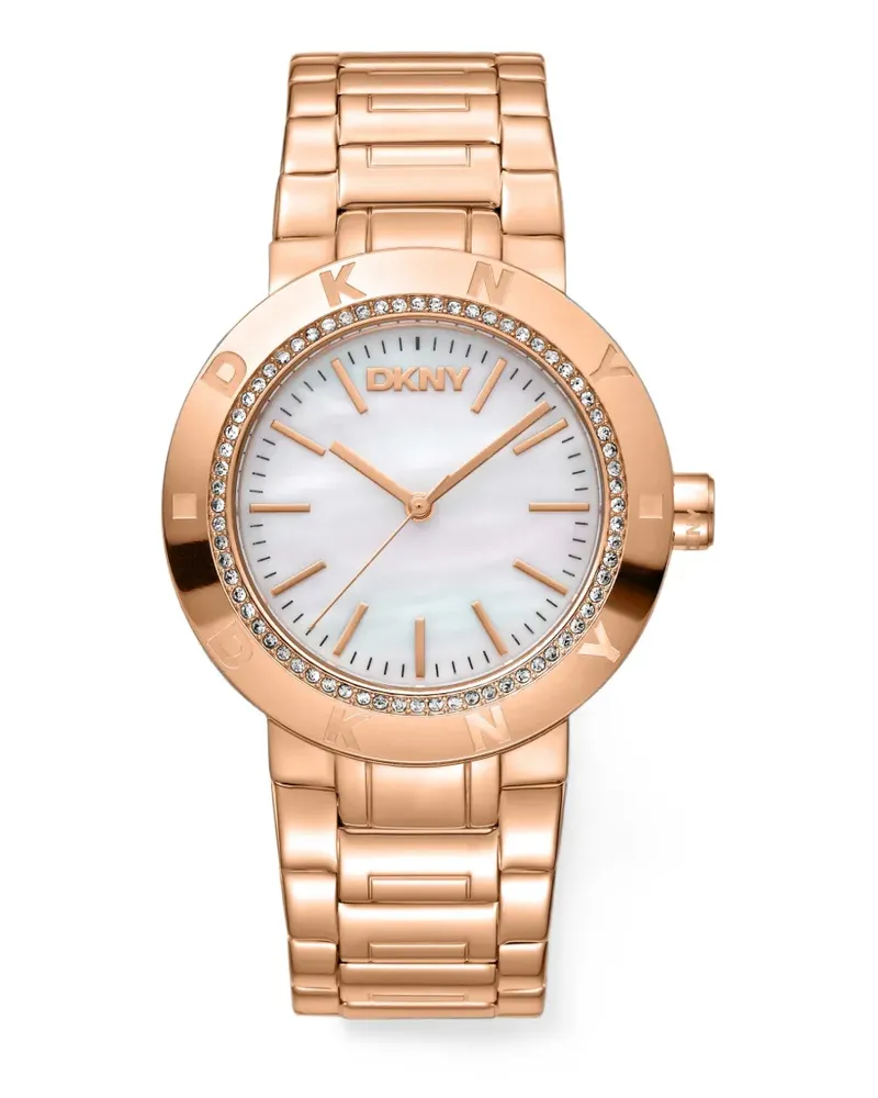 DKNY Evening Armbanduhr 36mm - Weiß Weiß