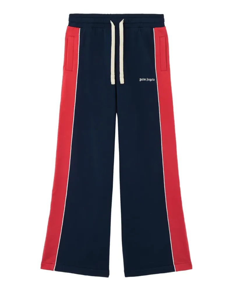 Palm Angels Jogginghose mit Logo-Streifen - Blau Blau