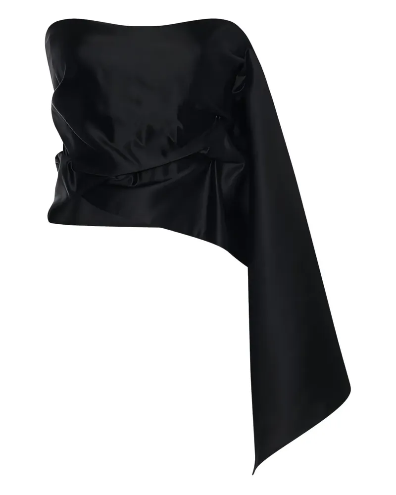 The Row Asymmetrisches Top - Schwarz Schwarz