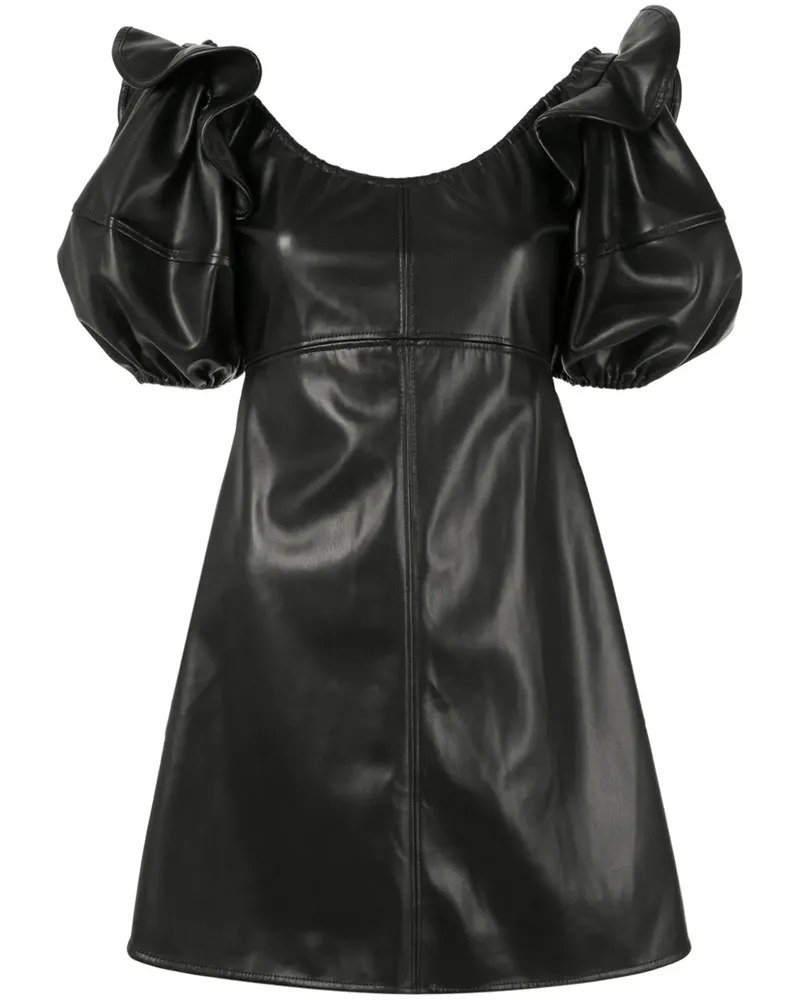 ELLERY Valeria' Kleid mit Puffärmeln - Schwarz Schwarz