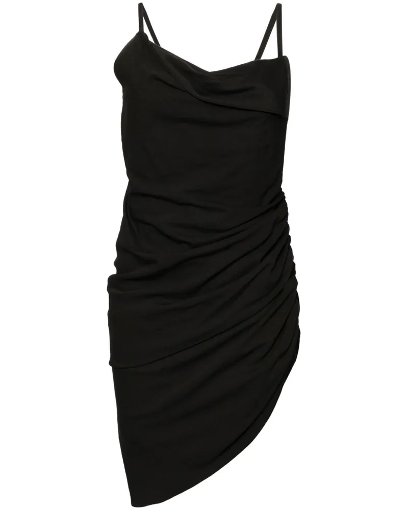 Jacquemus La Robe Saudade Minikleid - Schwarz Schwarz