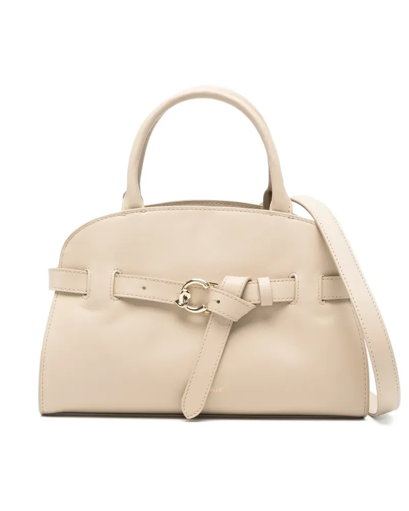 Coccinelle Tote Bag mit Schnallenhenkel - Nude Nude