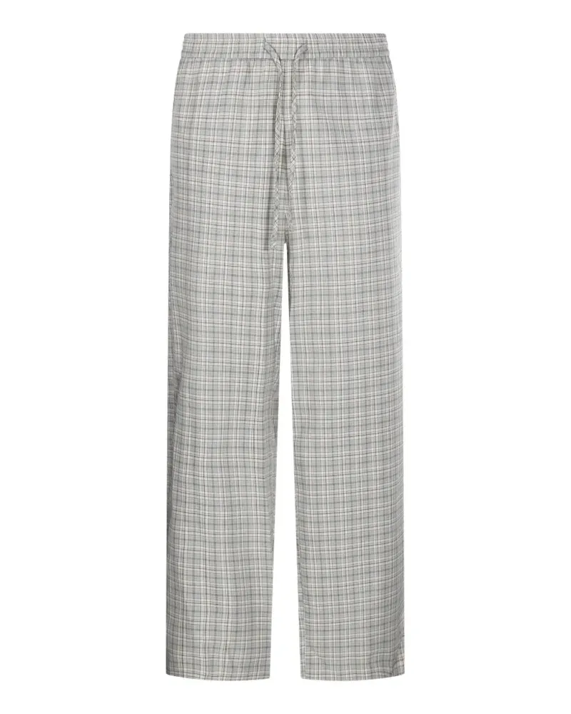 Dunst Karierte Hose mit Kordelzug - Nude Nude