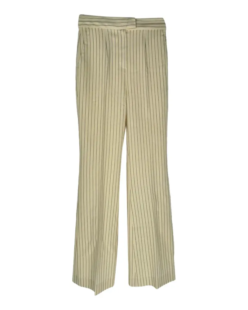 GALVAN Klassische Hose mit Nadelstreifen - Nude Nude