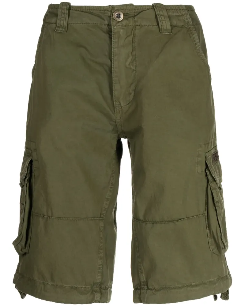 Alpha Industries Shorts im Cargo-Style - Grün Grün