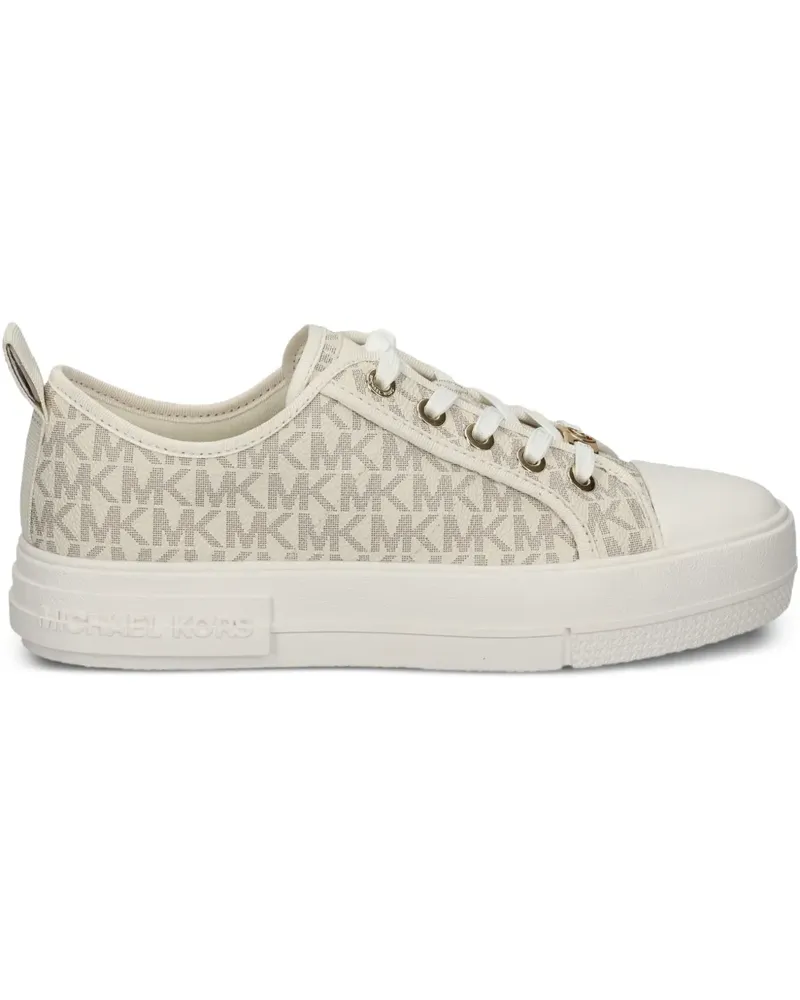 Michael Kors Evy Sneakers mit Logo-Print - Nude Nude