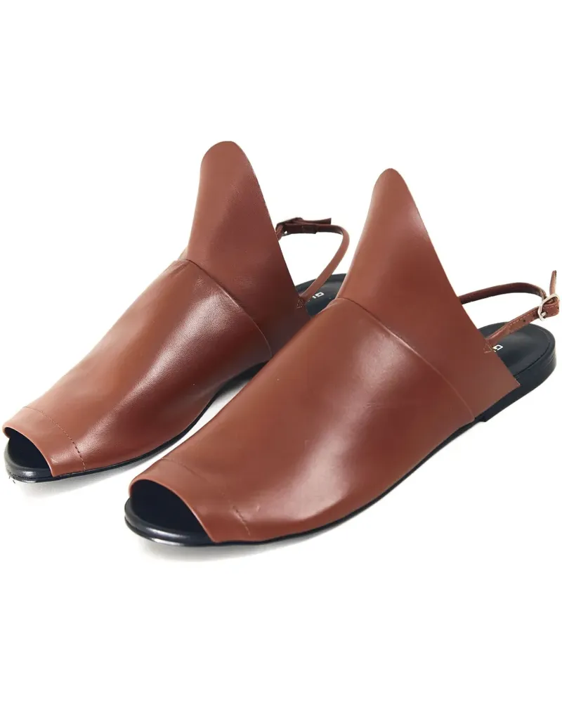 Gloria Coelho Sandalen aus Leder - Braun Braun