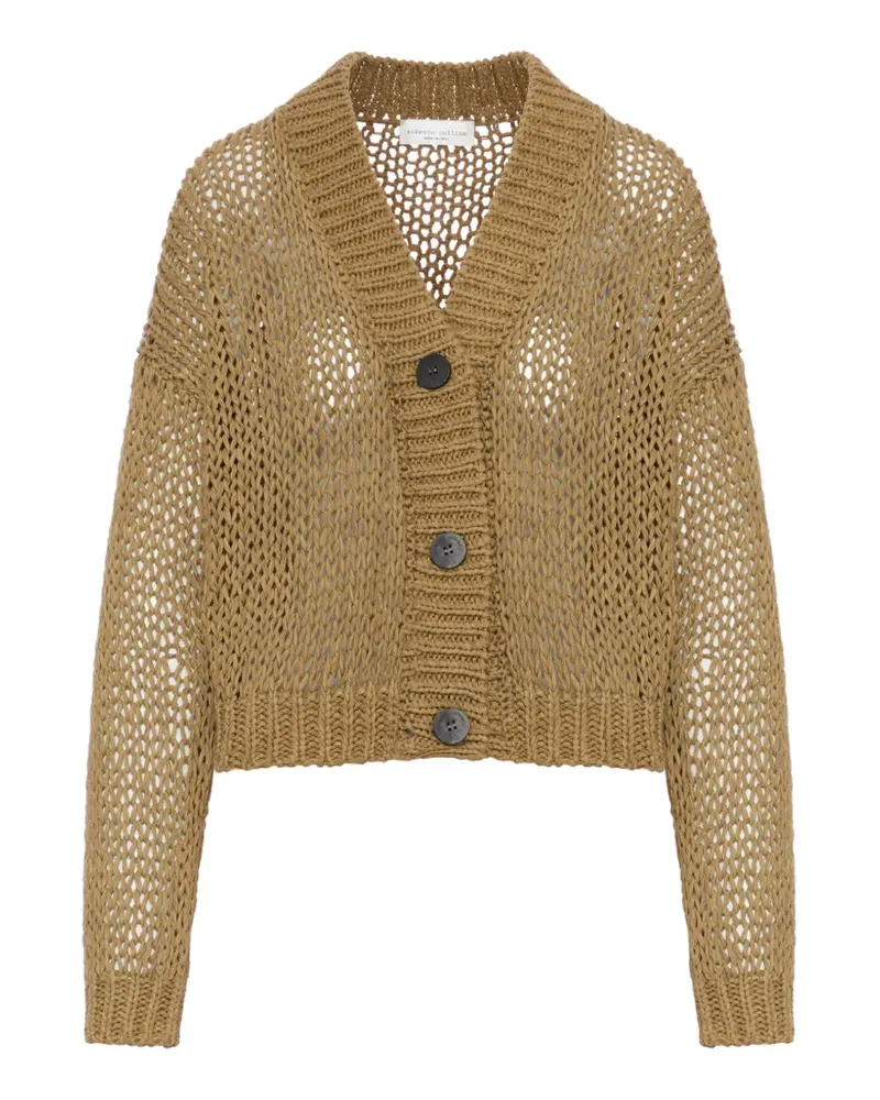 Roberto Collina buttoned cardigan - Nude Nude