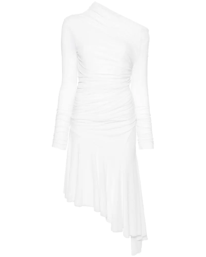 Philosophy Di Lorenzo Serafini Asymmetrisches Minikleid - Weiß Weiß