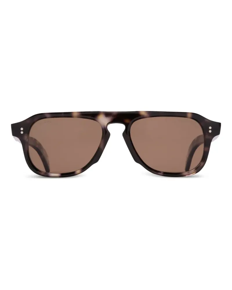 Cutler and Gross Getönte Pilotenbrille - Braun Braun