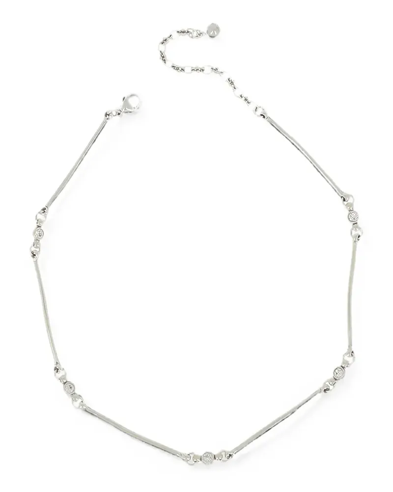Philippe Audibert Griffin crystal-embellished necklace - Silber Silber