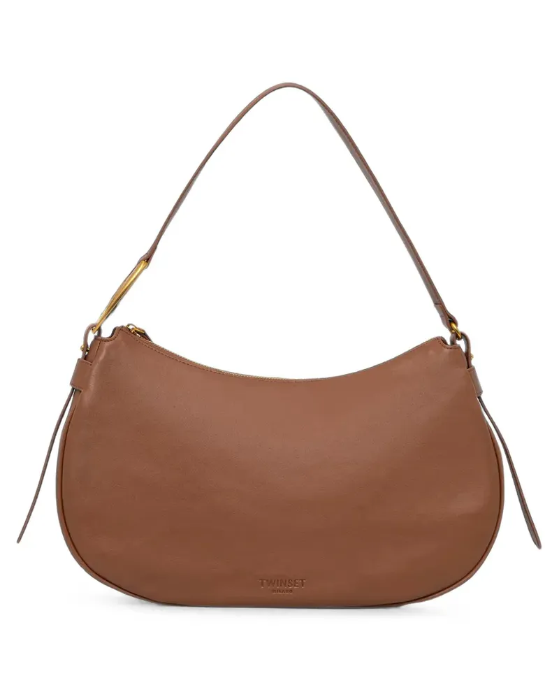 Twin-Set leather tote bag - Braun Braun