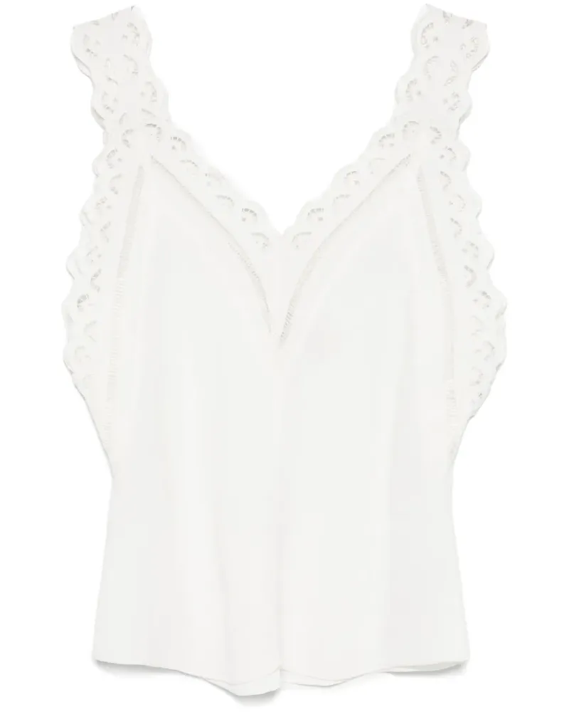 Isabel Marant Fradela Oberteil - Weiß Weiß