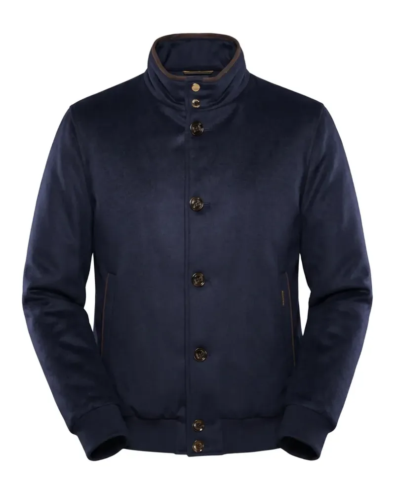 MOORER cashmere bomber jacket - Blau Blau