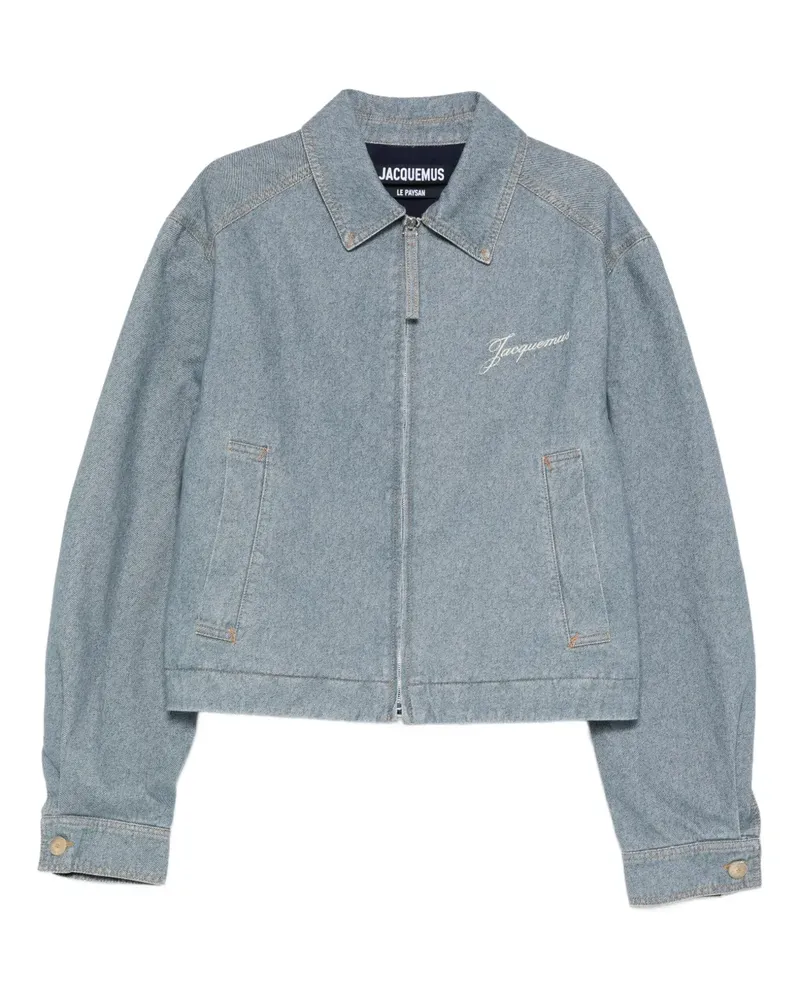 Jacquemus Jacke mit Reißverschluss - Blau Blau