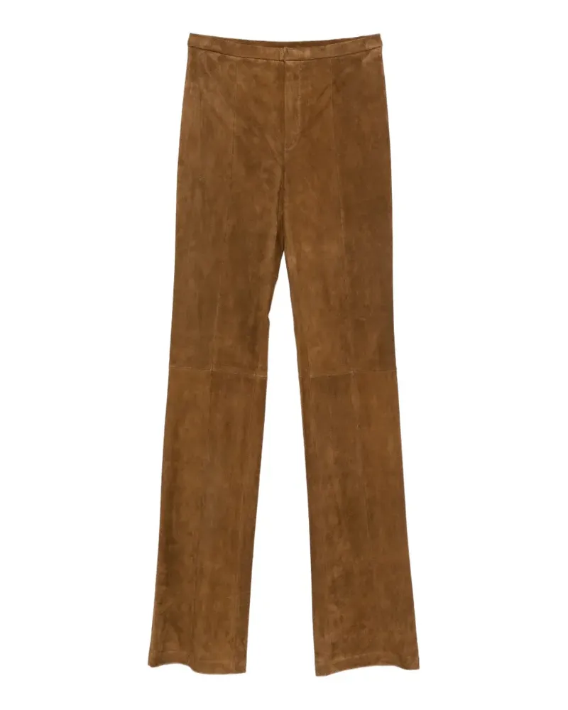Stouls Icham Hose aus Wildleder - Braun Braun