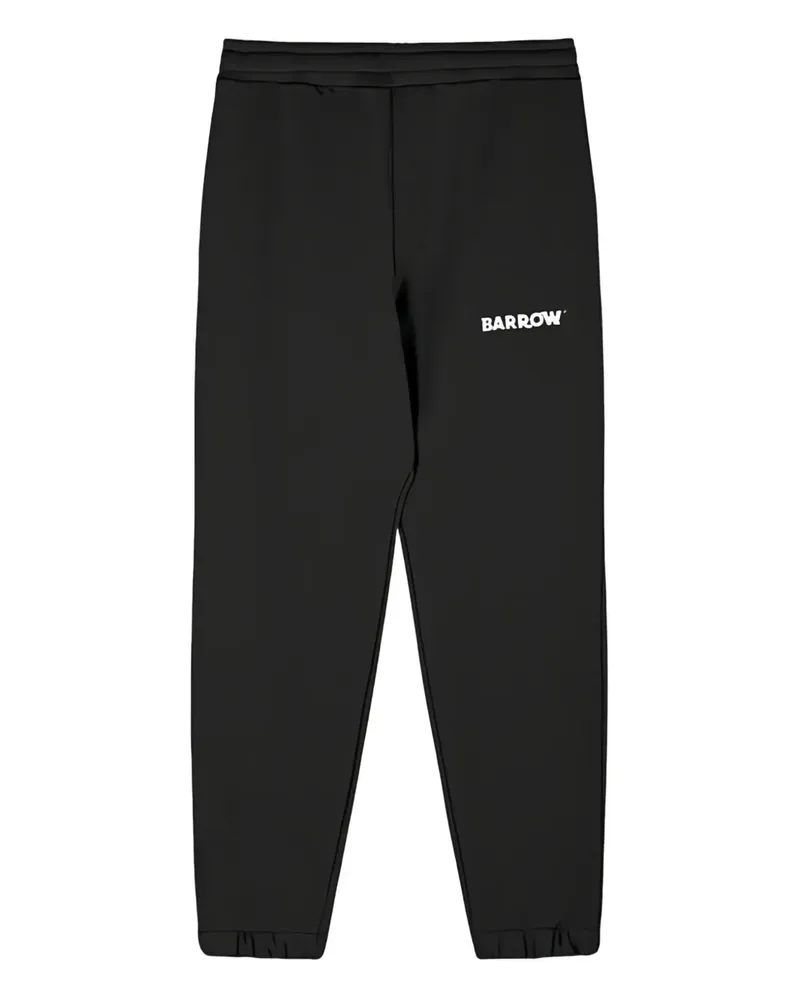BARROW Jogginghose mit Logo-Stickerei - Schwarz Schwarz