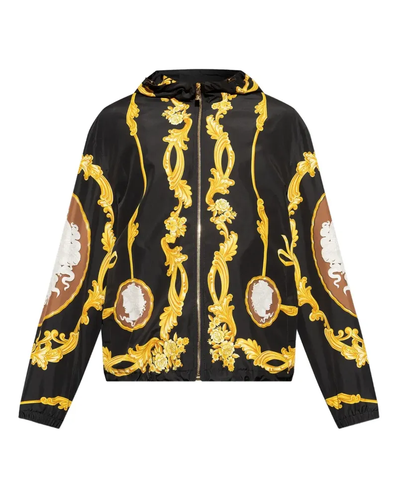 Versace Cameo Kapuzenjacke - Schwarz Schwarz