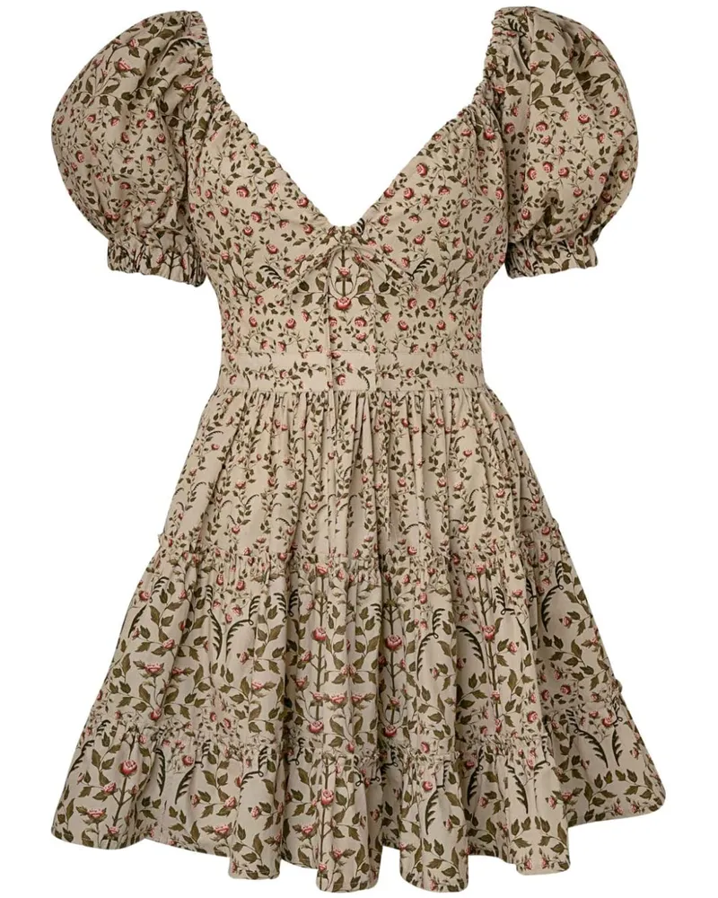 AGUA BENDITA Manzanilla Sueño Minikleid - Nude Nude