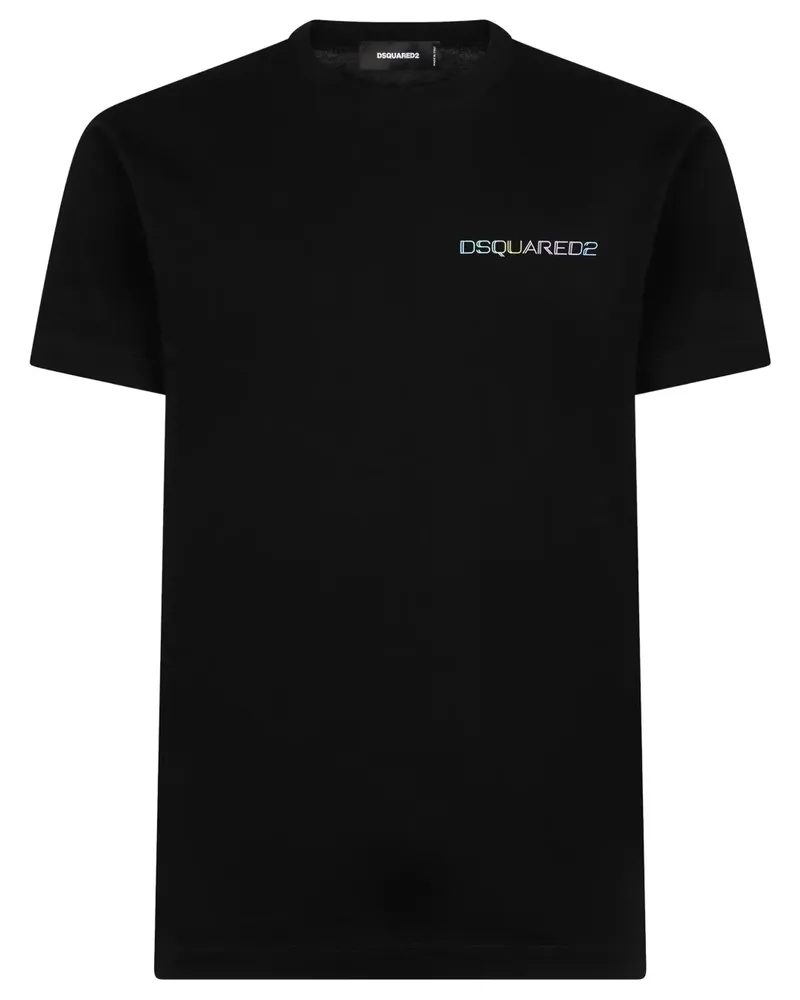 Dsquared2 T-Shirt mit Logo-Print - Schwarz Schwarz