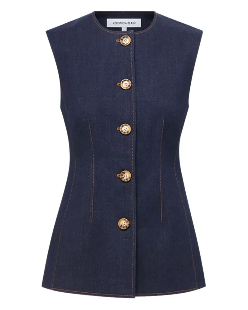 Veronica Beard Jessup Weste - Blau Blau