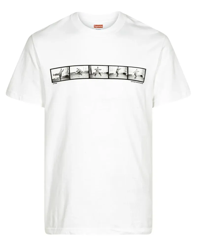 Supreme Being T-Shirt mit Milford Graves-Print - Weiß Weiß