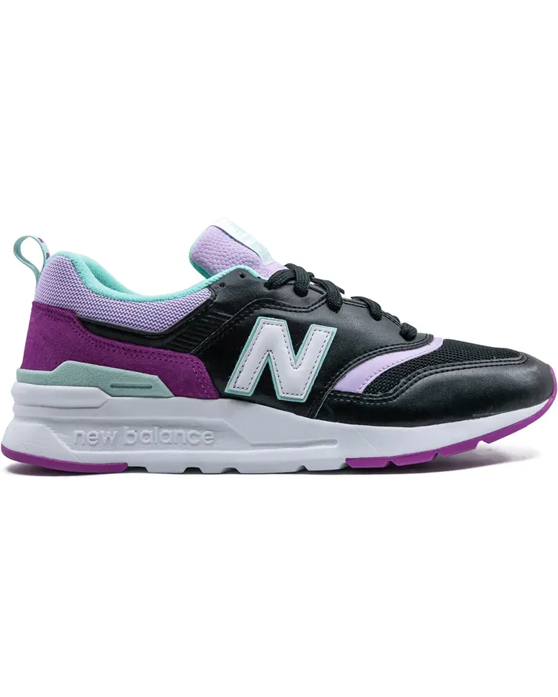 New Balance Sneakers mit Einsätzen - Schwarz Schwarz